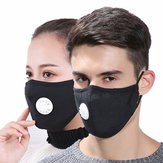 Maschere protettive antipolvere invernali in cotone con valvola di respirazione PM2.5 Haze