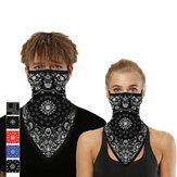 Unisex Multifunktionales Winddichtes, staubdichtes, UV-Schutz Sonnenschutz Nackenschutz Gesichtsmasken Digital bedrucktes Kopftuch zum Radfahren und Angeln
