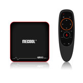 Mecool M8S PRO W S905W 2GB RAM 16GB ROM TV Box met Android TV OS Ondersteuning Spraakinvoerbesturing 