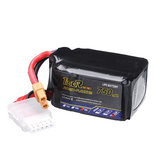 Tiger Power 14.8V 750mAh 75C 4S XT30 Plug Lipo-batteri för RC FPV Racing Drone