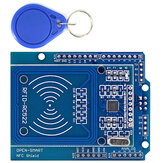 مستشعر بطاقة NFC Shield RFID RC522 موديول ذو البطاقة RF IC + بطاقة S50 RFID الذكية لـ UNO/Mega2560