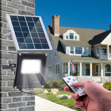 20W 20 LED Solar Floodlight à prova d'água para jardim, rua, caminho de rua, lâmpada de controle remoto