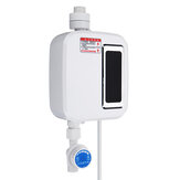 3500W Eléctrico Termostático instantáneo Calentador Smart Mini IPX4 Impermeable LCD Agua Calentador 