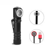 XANES 1935 Poratble LED Work Light XHP50 3Modes USB Rechargeable Outdoor Multifunctional Flashlight Emergency Light Camping Light with Magnet and Clip