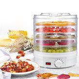 Desidratador de alimentos elétrico de 5 camadas 220-240V para frutas e legumes Máquina para secar carne de boi Jerky Ervas sem BPA