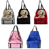 حقيبة تحمل سيارة الكلاب المحمولة مع حزام ثابت وسلامة منسوجة مقع ضد الماء لحملة الجرو ولوازم القطط