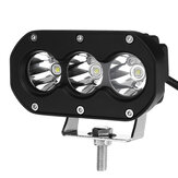 Barra de luz de trabajo LED de 10V-30V y 3.5 pulgadas, 60W, haz focalizado, luz blanca para autos, motocicletas, todoterrenos