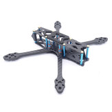 Σκελετός X5 V2 220mm 5.5mm Χτένα από ίνες άνθρακα 3K 5 ίντσες με σετ εκτύπωσης 3D TPU Βάση Κεραίας για αγώνες RC Drone FPV