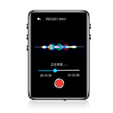IQQ X62 8 GB Bluetooth 5.0 Lossless MP3-Player Eingebauter Lautsprecher Externe Soundunterstützung FM-Radioaufnahme E-Book-Wecker