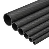 Dia 8-32mm Wall 1mm 3K Carbon Fiber Tube Pipe Glossy Wrapped for RC Air Model