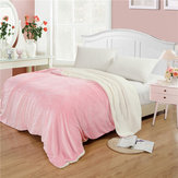 Soft Warm Plush Lamb Fleece Blankets Throw Rug Coral Flannel Throws Napping Blankets Bedding