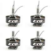 4PCS Motor Brushless Emax ECO Série 2207 1700KV 3-6S para Drone RC FPV Racing