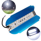 AREZZO 50W Yüksek Güçlü Beyaz LED Sel Işığı Su Geçirmez Lömines- Tungsten Lamba 10 Adet Dış Mekan Bahçe AC180-240V