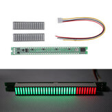 DIY 32 LED музыкальный электрический индикатор уровня VU метр измеритель уровня звука Набор для Усилитель доска регулируемая скорость света до