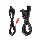 Eachine 3S to DC2.5 / JST to DC2.5 Plug Connector Adapter LiPo Battery Charging Connection Cable for EV800DM FPV Goggles