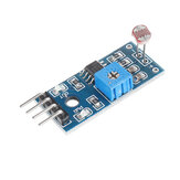 Módulo de sensor fotosensible de resistencia sensible a la luz de 4 pines Geekcreit para Arduino - productos que funcionan con placas Arduino oficiales