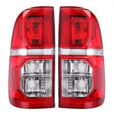 אור זנב ימין/שמאלי אחורי לרכב צבע אדום ללא נורה עבור טויוטה הילוקס 2005-2015