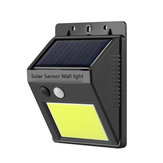 屋外ソーラー20 LEDモーションセンサーライトIP65防水通路パネルウォールランプナイトライト