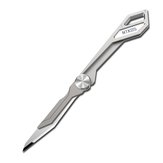 NITECORE NTKO5 97mm 4.7g TC4 Knife Titanium Alloy Ultralight Folding EDC Knife Keychain Pocket Knife