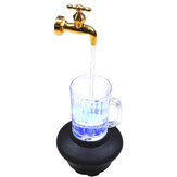Mug robinet magique Créatif Magie Eau en suspension Imitation d'eau Décoration flottante Jouets nouveautés