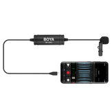 Boya BY-DM2 Type-C Lavalier Kondensator Revers Mikrofon für Smartphone Handy