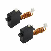 2PCS TY Model 1.7g Servo With JST 1.0mm Plug Compatible Spektrum 6400 Series Receiver For RC Airplane