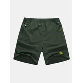 Mens Plus Size Summer Quick Drying Sports Shorts Elastic Waist Loose S-3XL Shorts