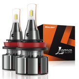 Lâmpadas de LED para faróis de carro LUZ SELADA L2 H4 H7 H11 / H8 / H9 9005 9006 Luz de neblina 80W 8000LM 6000K 2PCS
