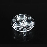 CARCLO 10507 Dreifaches LED-Optikobjektiv für Lumintop FW3A-Taschenlampen DIY-Taschenlampenzubehör