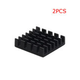2 PCS HSK Aluminum Alloy Heat Sink for 5.8G TS5823 5828 Aomway Foxeer FPV Transmitters 