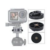 ULANZI U-12 Kamerazubehör Vertikaler Basishalter 1/4 Montieren Festmontage für DJI Osmo Action FPV-Kamera