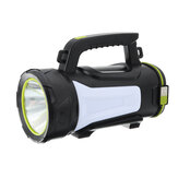 800LM LED Holofote LED USB Holofote 3 Modos Holofote Lanterna Luz de Trabalho