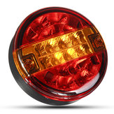 12V 24V Задний LED-фонарь-хвост тормоза схема знаков света гамбургер для фургона грузовика автомобиля частного прицепа