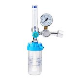 O2 Oxygen Meter Valve Body Zinc Alloy Inhaler Weld Pressure Reducing Valve Pressure Regulators Pressure Gauge