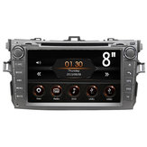 8 Inch 2Din WINCE 6.0 Coche Reproductor MP5 Pantalla táctil Estéreo FM Radio GPS DVD bluetooth para Toyota Corolla 2009-2010
