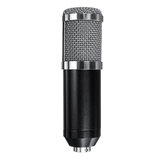 RODD Kondensatormikrofon für Live-Übertragungen, Computer-Karaoke, mit großer Membran und Halterung für Youtube