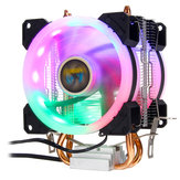 Aurora CPU Cooler RGB Fan Cooling 4Pin For Intel LGA 775 1150 1151 1155 1156 1366 AMD