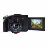 16MP 16X зум 1080P HD поворотный экран Мини-Беззеркальная Цифровая Камера Видеокамера DV с встроенным микрофоном