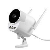 Kamera IP Xiaovv B1 3MP wodoodporna na zewnątrz z funkcją WIFI ONVIF, nocnym widzeniem i dwukierunkowym audio, do monitorowania dzieci.