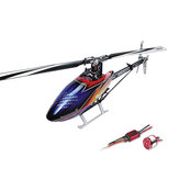 ALIGN T-REX 470LM E06 Dominator Hélicoptère RC à entraînement par courroie volante en 3D en métal avec moteur 1800KV 50A ESC