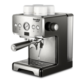 Kávovar Gemilai CRM3605 Nerezový kávovar 15 barů Poloautomatický komerční italský kávovar 220V