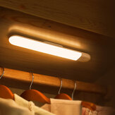 Baseus Датчик движения PIR Светодиодный светильник для шкафа с USB, перезаряжается ночная лампа на магните для стены