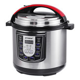 110V 1000W 6QT Electric Pressure Rice Cooker 8 in 1 Multifunction 6 Quart capacity 24-hour Smart Preset Timing