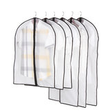 Cubiertas de ropa de plástico transparente con protección contra el polvo