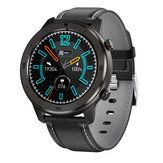 DT NR.1 DT78 Volledig Touch Lederen Polsband Hartslag BP BO2 Monitor Fitness Tracker Smart Horloge