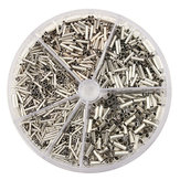 1900pcs Insulated Cord Pin End Terminal Copper Crimp Wire Connector Terminal 0.5mm-2.5mm²