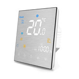 Contrôleur de température de thermostat intelligent WiFi MoesHouse BHT-3000 pour le chauffage par le sol à l'eau/électrique et les chaudières à eau/gaz qui fonctionne avec Alexa et Google Home