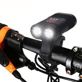 3000LMダブル導いた充電式自転車ヘッドライトバイクType-Cランプ+回転マウントヘッドランプ