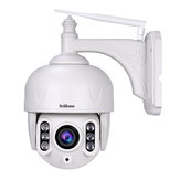 SriHome SH028 5X Optical Zoom Wireless PTZ IP Camera 1080P Outdoor Monitor 2 Way Audio Waterproof CCTV Camera