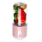 Bakeey 260ml USB-tölthető hordozható elektromos gyümölcslé pohár hatlapú keverőgép simaító babakaja kivonó